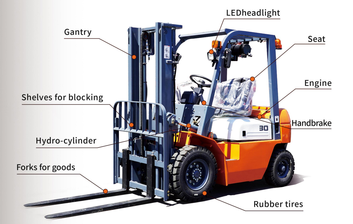 3 Ton Disel Forklift