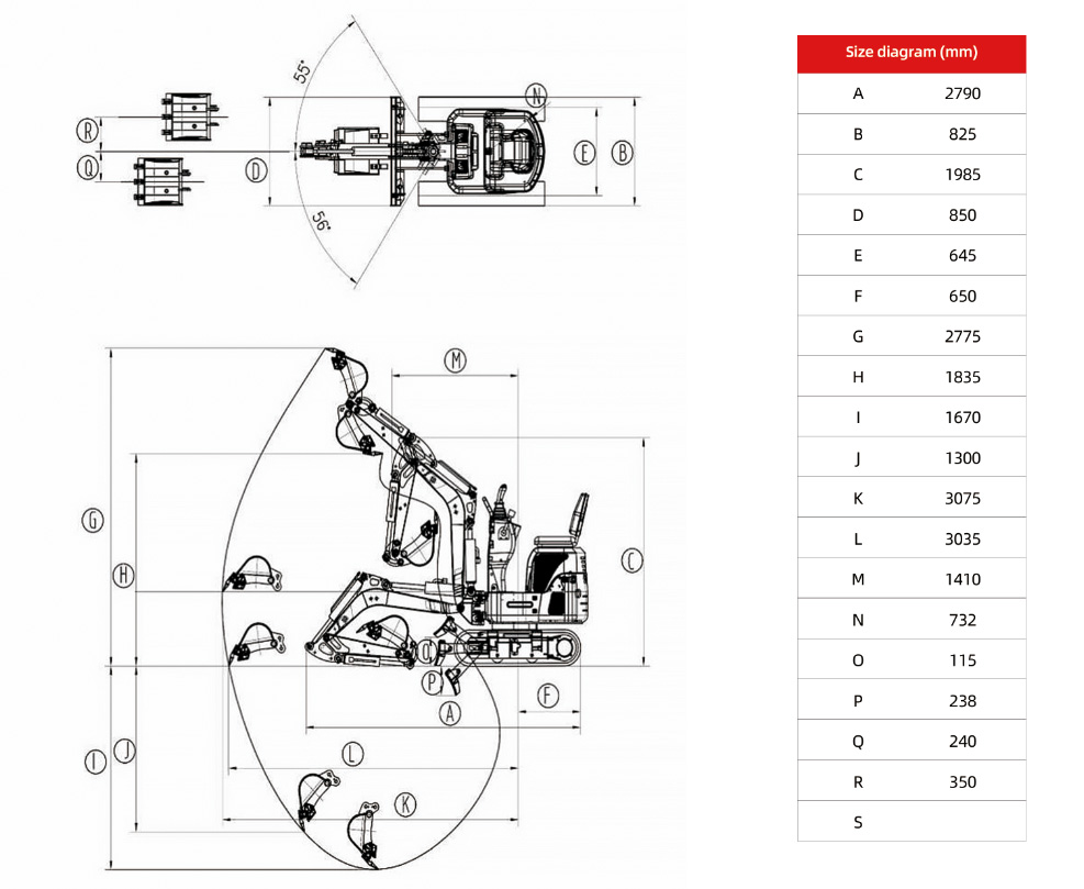 W10 - 1 Ton Mini Excavator